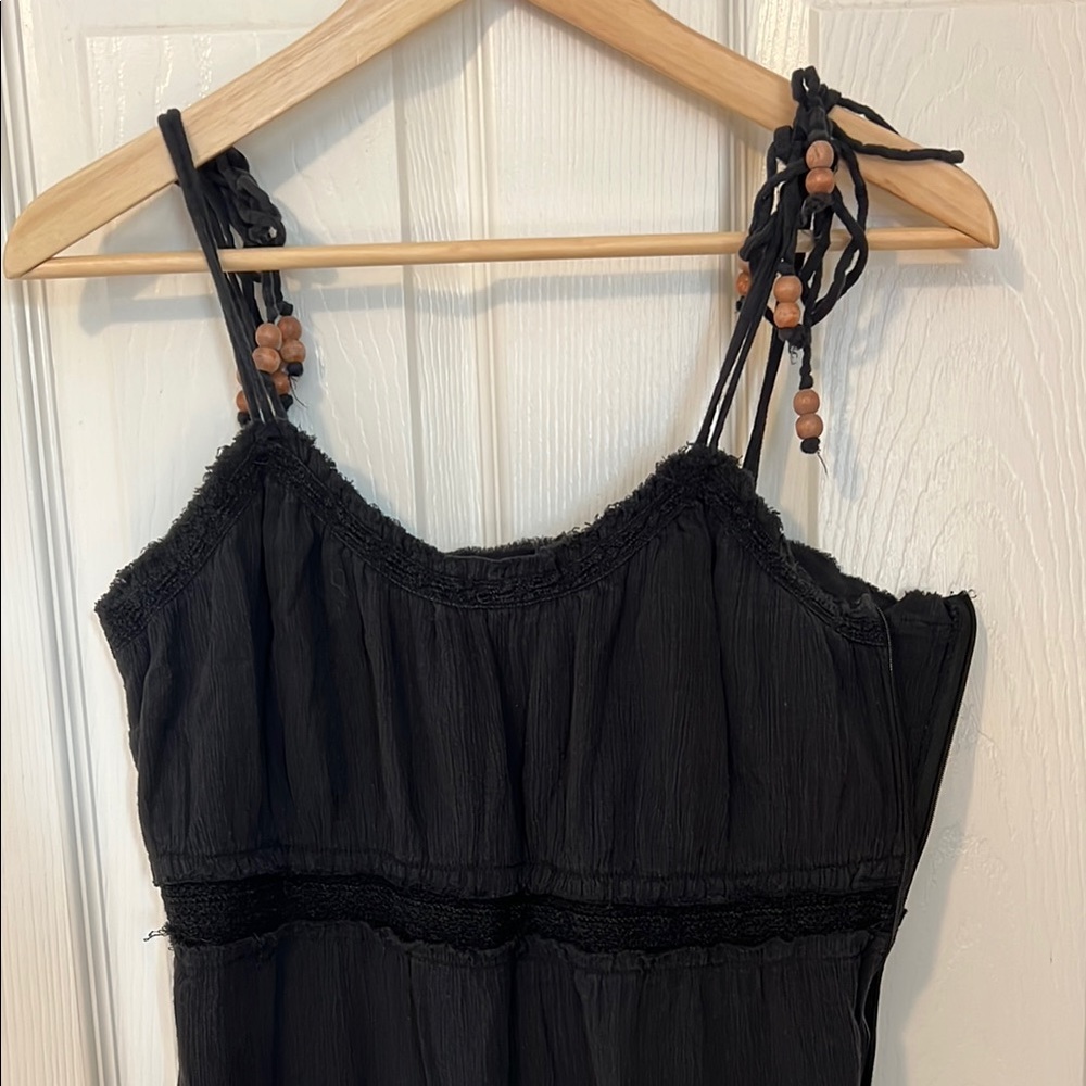 Old Navy Maxi Dress with Beaded Straps
